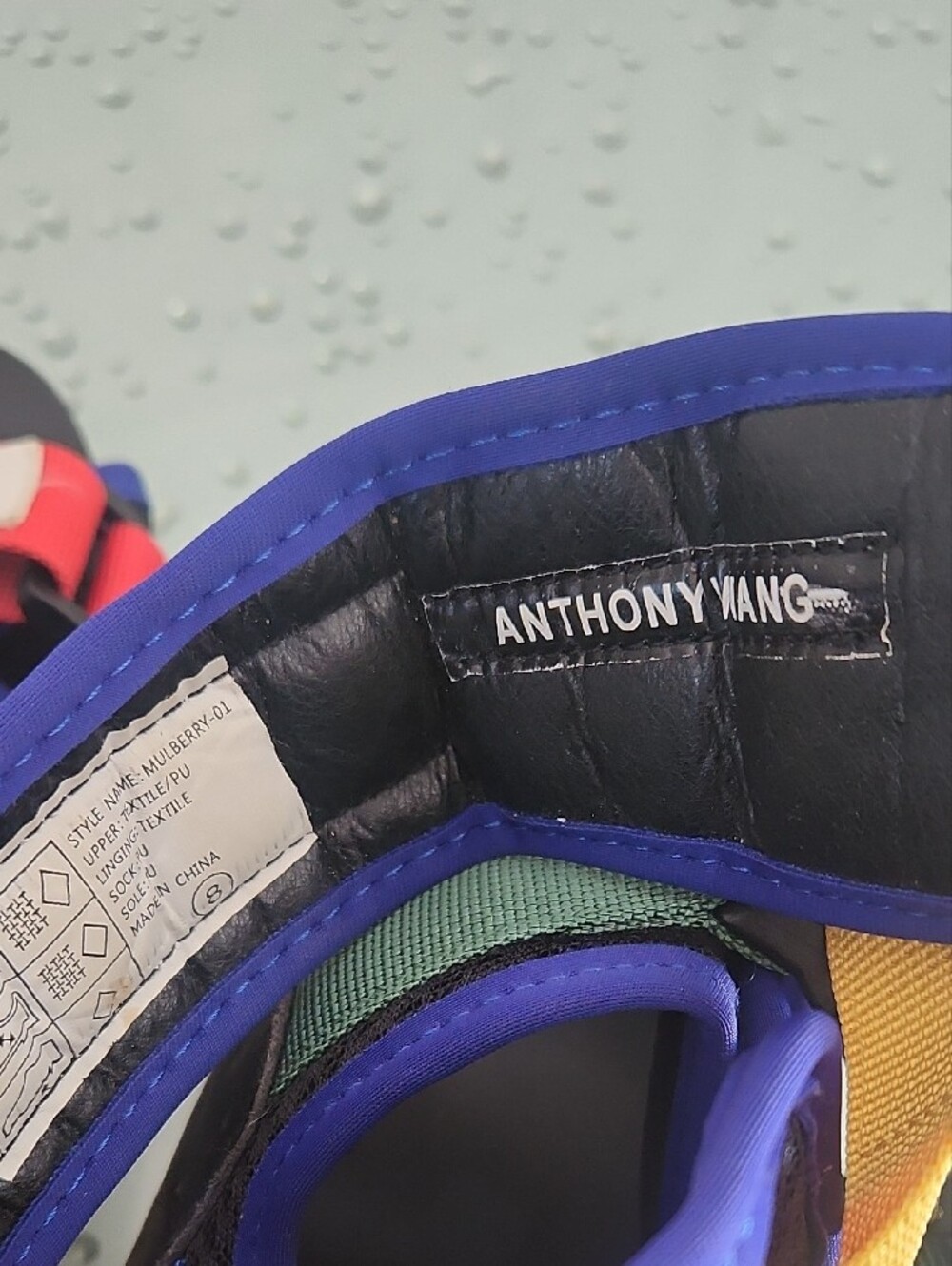 Anthony Wang Multicolor Strappy Sport Sandal Sneakers - Picture 3 of 5